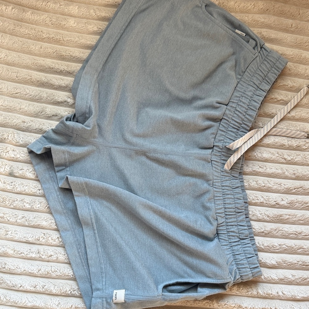 LOFT Slate Blue Drawstring Shorts